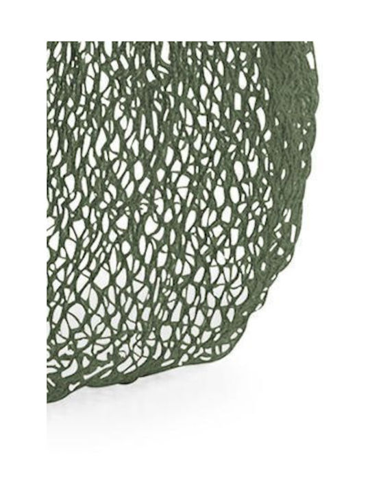 Westford Mill Cotton Shopping Bag Net Olive Green