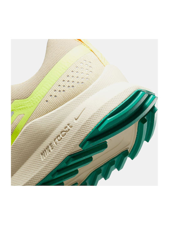 React Pegasus Trail 4 Sport Shoes Trail Running Team Gold / Baltic Blue / Stadium Green / Volt