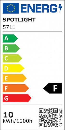 Spot Light G9 Ceramic 10W Λάμπα LED 10W για Ντουί G9 Θερμό Λευκό 850lm