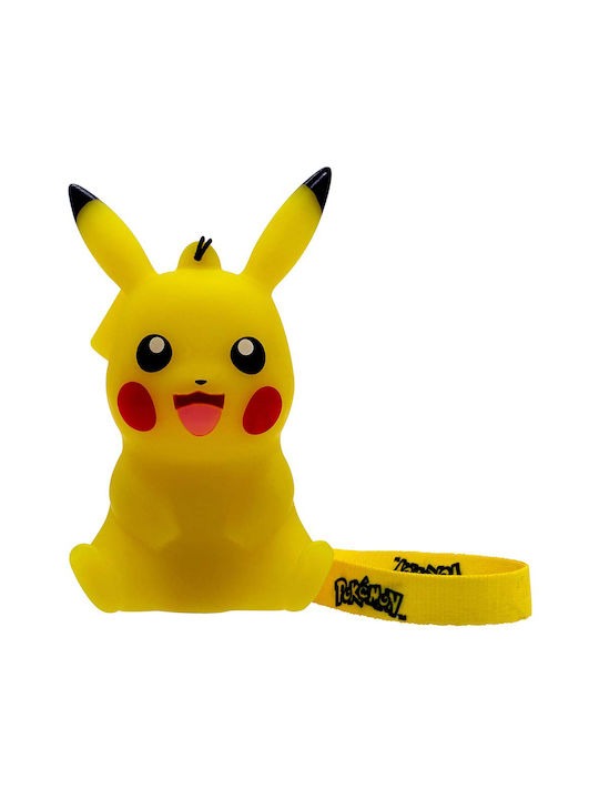 Teknofun Παιδικό Διακοσμητικό Φωτιστικό Pikachu Κίτρινο
