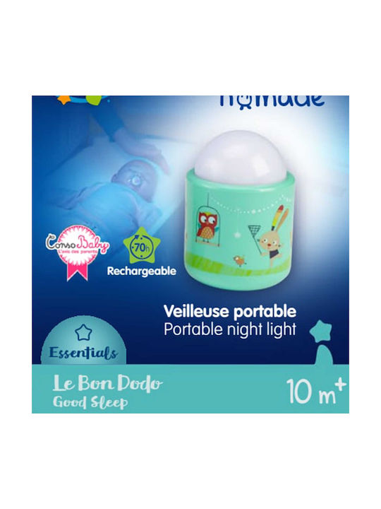 Pabobo Lămpi De Veghe Pentru Copii Led Cu Baterii Verde