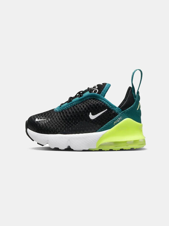Nike Παιδικά Sneakers Air Max 270 Black / Bright Spruce / Barely Volt / White