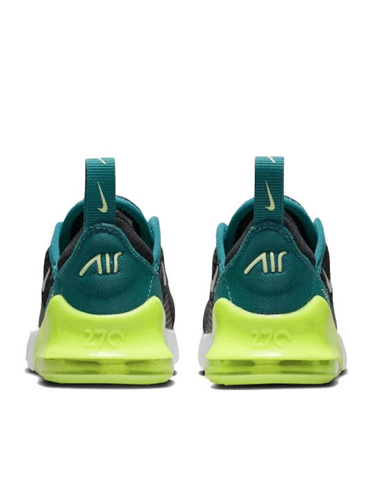 Air Max 270 Air Max 270 Kids Sneakers Black / Bright Spruce / Barely Volt / White