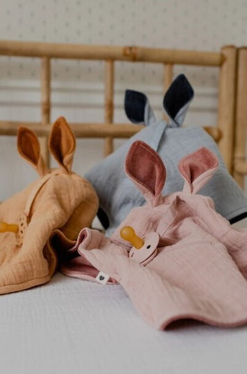 Bibs Пелена за бебе Cuddle Cloth - Kangaroo Слонова кост