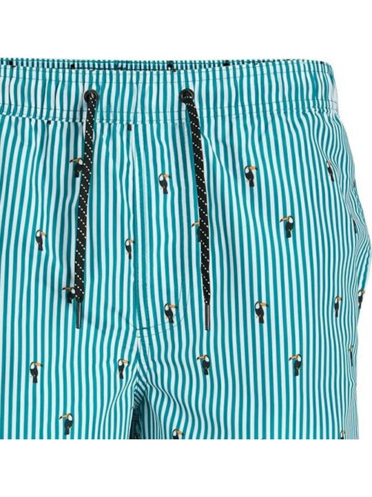 Jack & Jones Παιδικό Μαγιό Βερμούδα / Σορτς Γαλάζιο