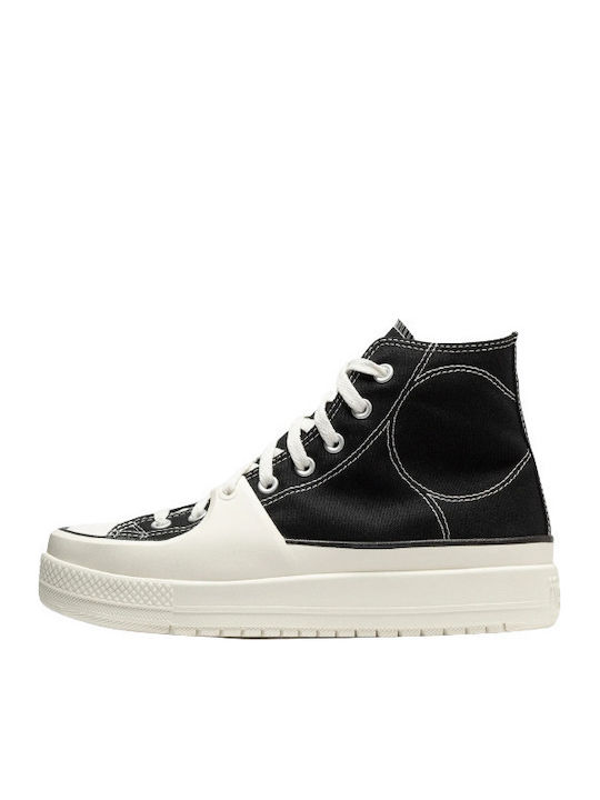 Chuck Taylor All Star Construct Μποτάκια Μαύρα