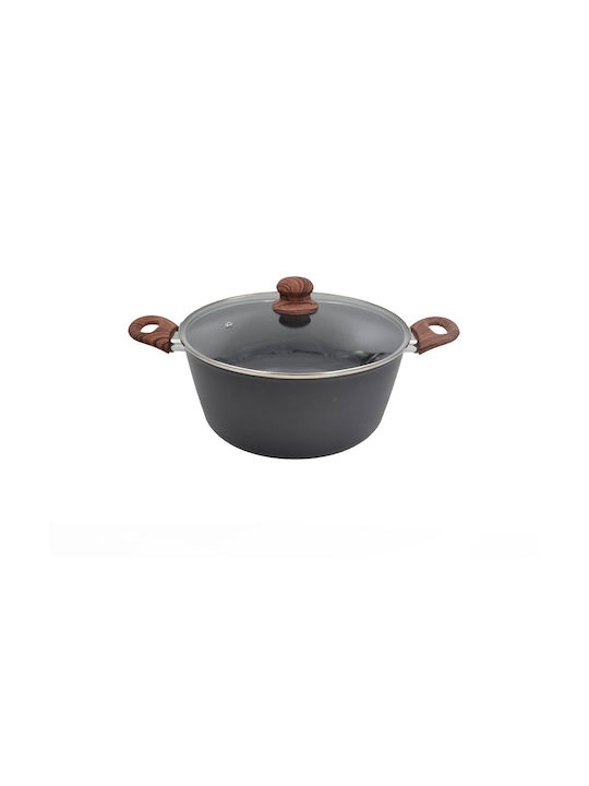 Sidirela Madera Aluminum Stockpot 20cm