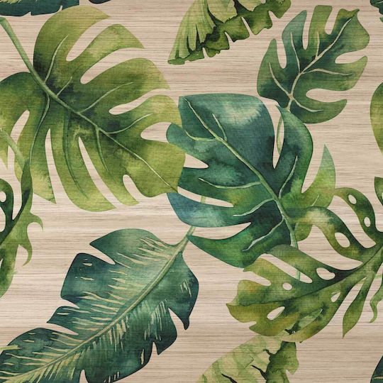 Decorative Sticker Tiles Wood Tropical Grey-Beige 3pcs 30x30cm Ango
