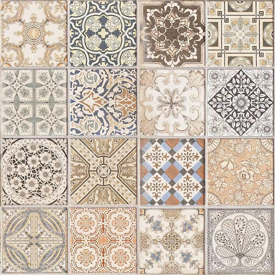 Декоративно Стикер Плочки Orange Azulejos 3бр 30x30бр Ango Декоративно Стикер Плочки Orange Azulejos 3бр 30x30бр Ango