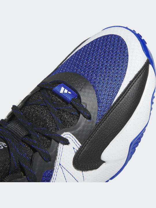 Dame Certified Low Basketball Shoes Royal Blue / Cloud White / Core Black