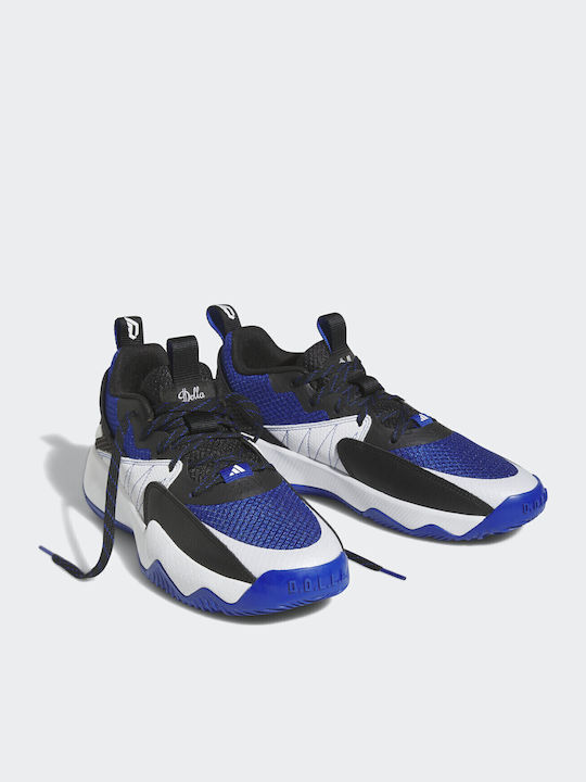 Dame Certified Low Basketball Shoes Royal Blue / Cloud White / Core Black