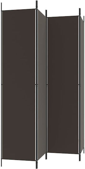 vidaXL Decorativ Paravan Tesatura cu 4 Panouri 200x220cm
