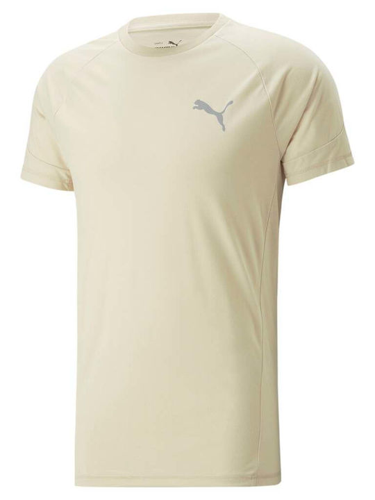 Evostripe Athletic T-shirt Beige
