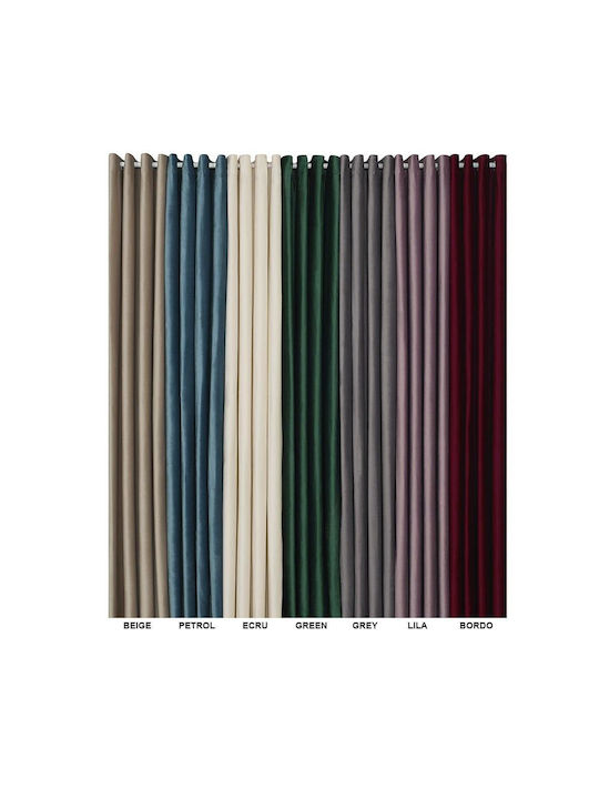 Viopros Curtain with Grommet 5810 Ecru 657125 140x260cm