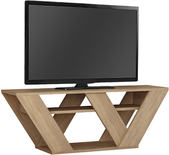 Stand TV Pipralla Natural Lungime 110xAdâncime 40xÎnălțime 30cm
