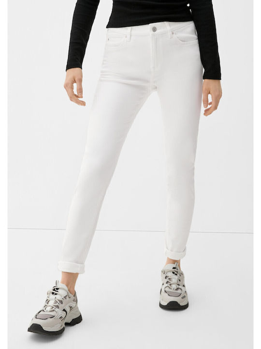 Γυναικείο Jean Παντελόνι σε Skinny Εφαρμογή Λευκό