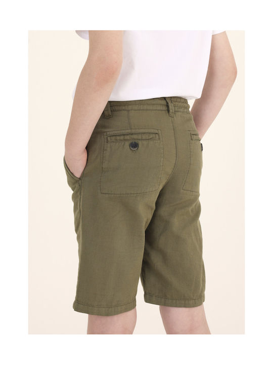 Mayoral Kids Shorts/Bermuda Fabric Khaki