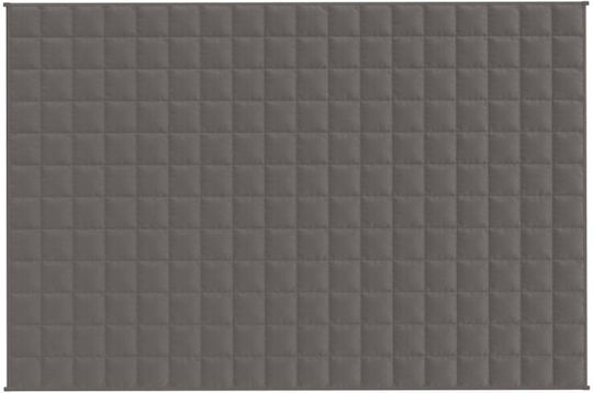 vidaXL Κουβέρτα Βαρύτητας Καναπέ 122x183εκ. Γκρι