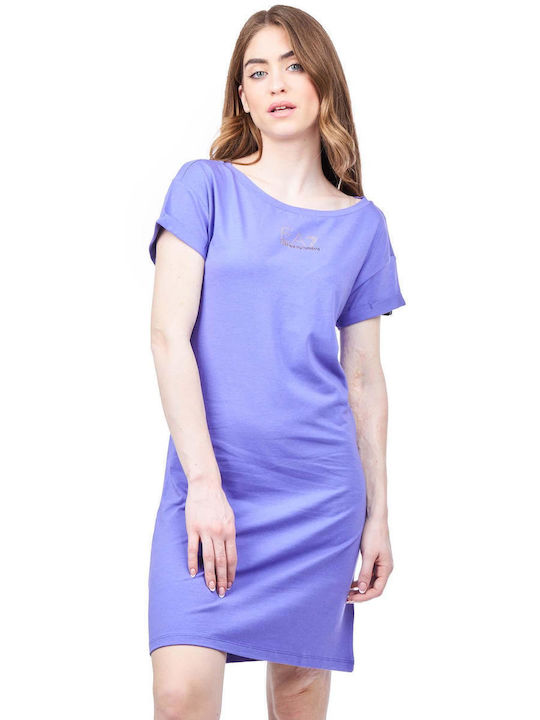 Summer Mini Dress Lilac