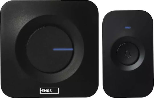 Emos Wireless Doorbell Black