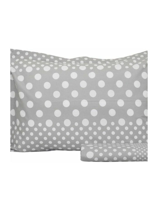 Anna Riska Mix & Match Coverlet Single Cotton 26 Grey 160x240cm