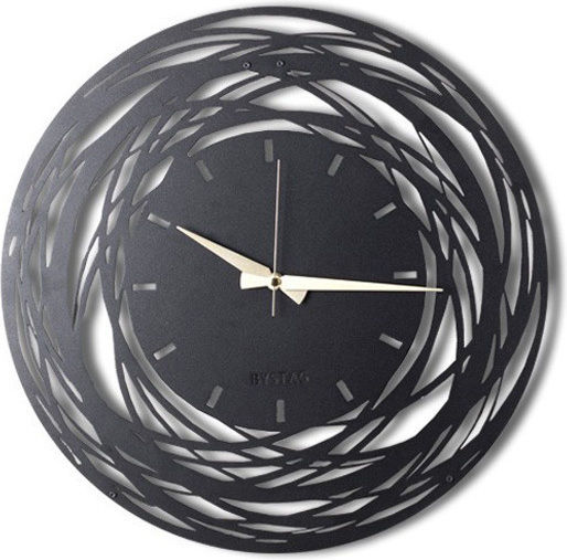 HomeMarkt Lines Ρολόι Τοίχου Μεταλλικό Μαύρο Ø50cm HomeMarkt Lines Ρολόι Τοίχου Μεταλλικό Μαύρο Ø50cm
