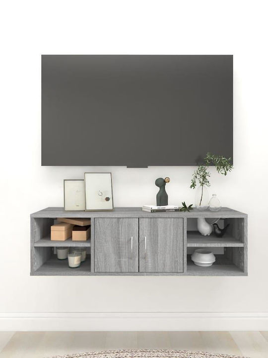 TV-Ständer Gray Μ102xΠ30xΥ29cm