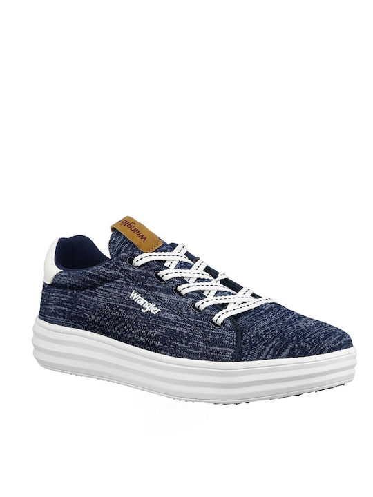 Wrangler Herren Sneakers Blau