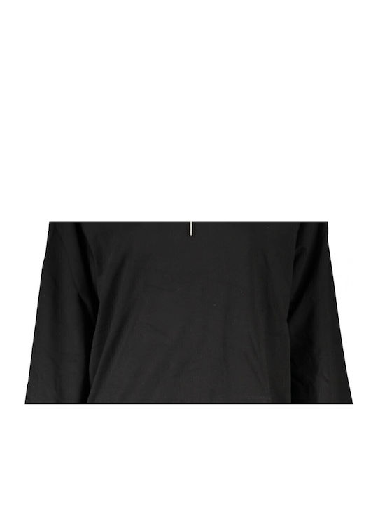 Women's Sweatshirt Hooded Black