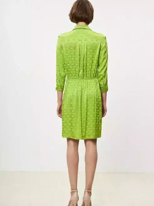 Desiree Mini Rochie de Seară Verde