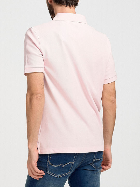 Polo Short Sleeve Pink Blouse