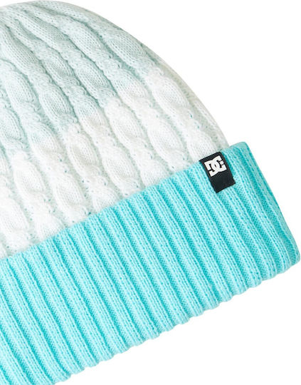 Luxe Beanie Γυναικείος Σκούφος Πλεκτός σε Γαλάζιο χρώμα