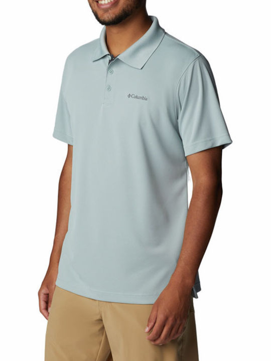 Utilizer Polo T-shirt Light Blue