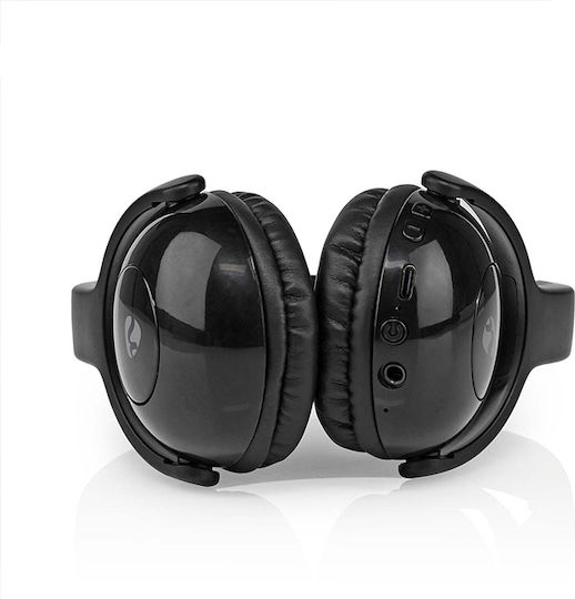 Nedis Безжични / Жични On Ear Слушалки с 8 часа Работа Черни
