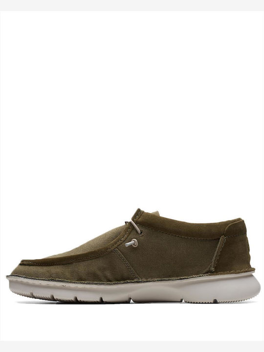 Colehill Easy Men's Boat Shoes Olive
