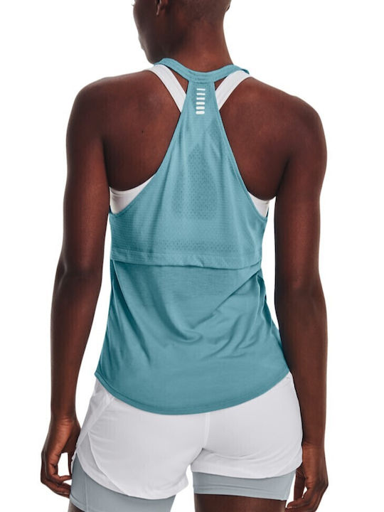 Under Armour Streaker Bluse Hellblau