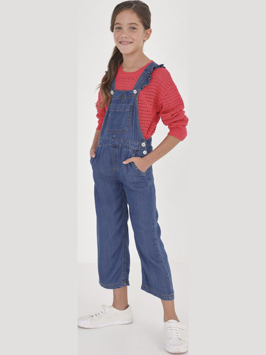 Mayoral Kinder-Jeanshosen Latzhose Blau