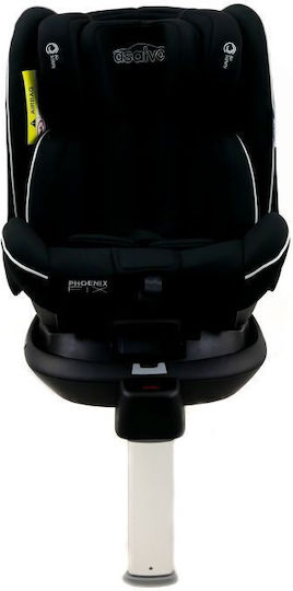Asalvo Phoenix Καθισματάκι Αυτοκινήτου i-Size με Isofix Black 0-36 kg