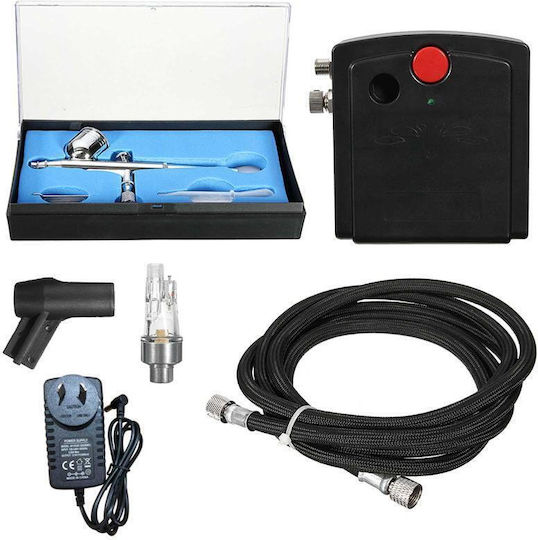 Αερογράφος TC-100 mit Behälter 7ml Μπεκ 0.18mm Elektrische Gitarren
