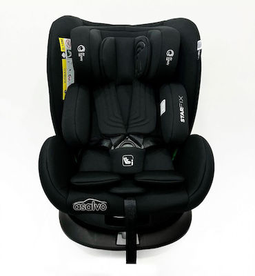 Asalvo Star Fix Baby Car Seat i-Size with Isofix Black 0-36 kg