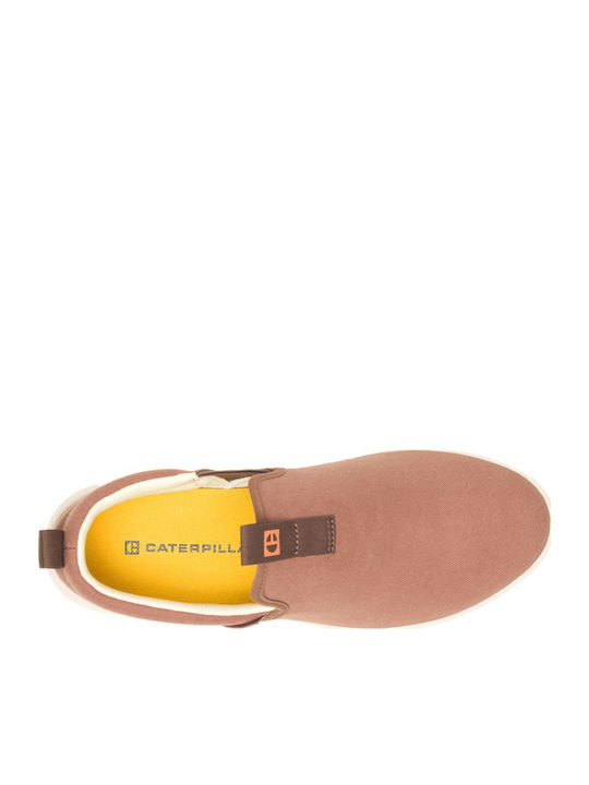 Scout Material Slip-on-uri pentru bărbați Maro