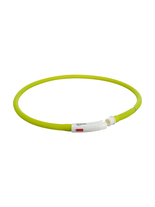 Trixie Shiny Silicone Guler pentru câini din USB 10mm x 70cm