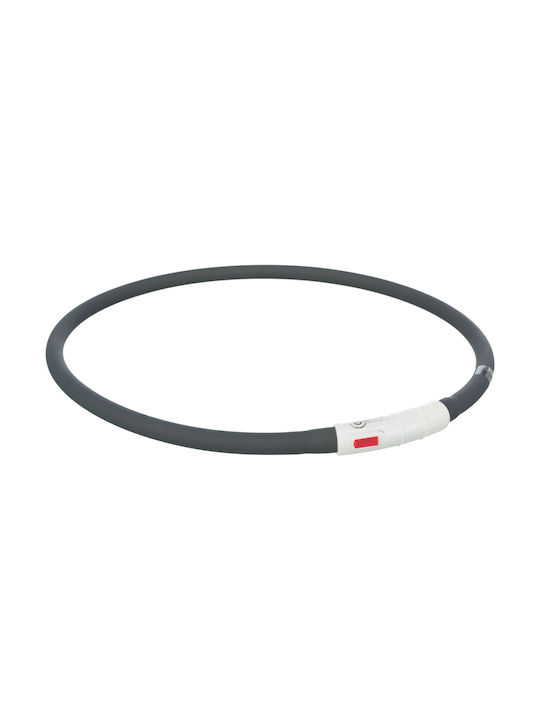 Trixie Shiny Silicone Guler pentru câini din USB 10mm x 70cm