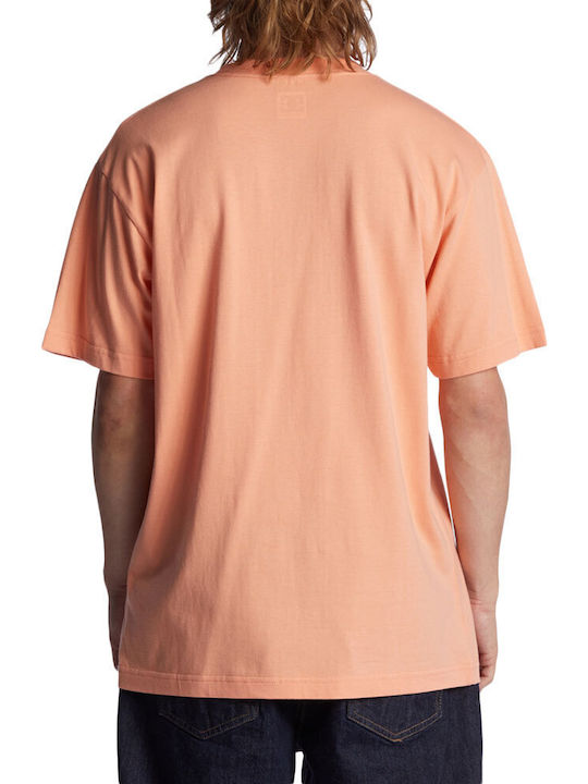 DC Star Men's Short Sleeve T-shirt Orange