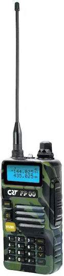CRT FP00 Безжичен Трансивър UHF/VHF 5W с Монохромен Екран Camo