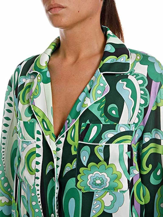 Women's Long Sleeve Shirt Green