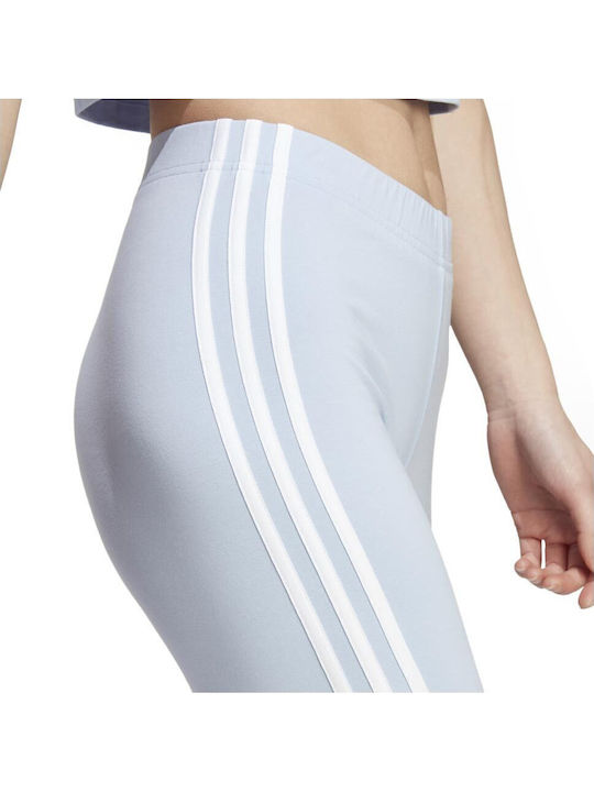 Essentials 3-Stripes Training Γυναικείο Ποδηλατικό Κολάν Μπλε