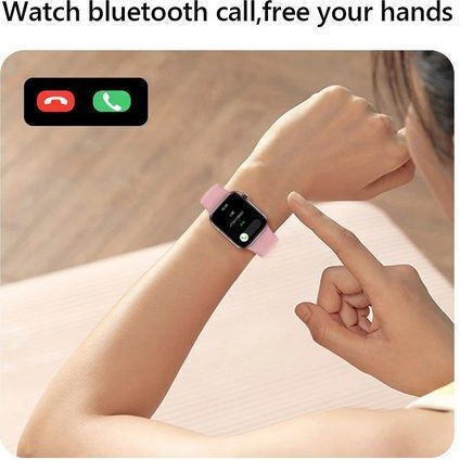 XW78+ PRO Aluminium 44mm Smartwatch with Heart Rate Monitor (Pink)
