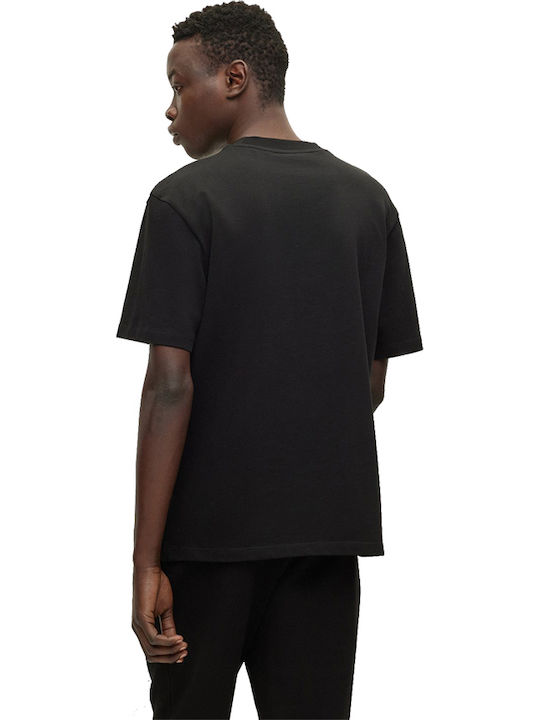 Hugo Dapolino T-shirt Μαύρο