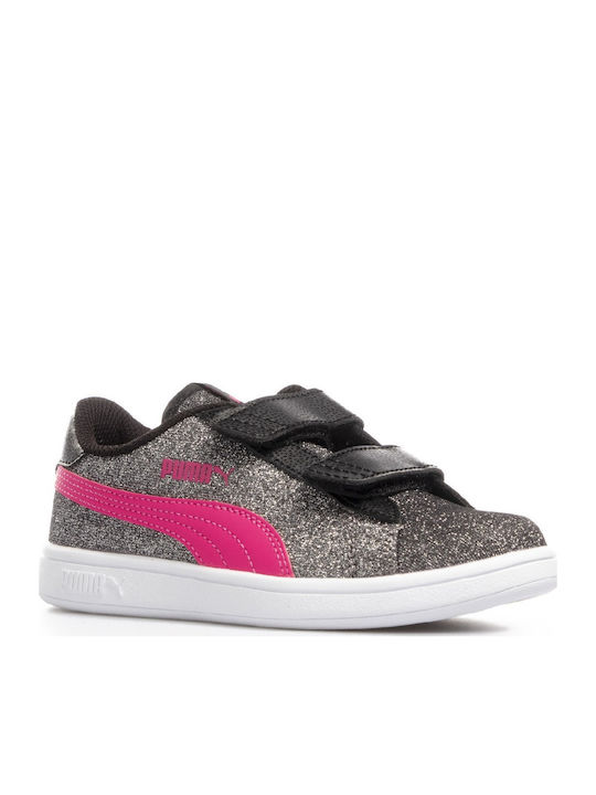 Smash V2 Kids Sneakers with Scratch Black
